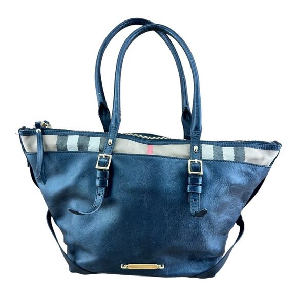 BURBERRY  Salisbury Tote Hand Bag Tote Bag leather Women black - Picture 10 of 10